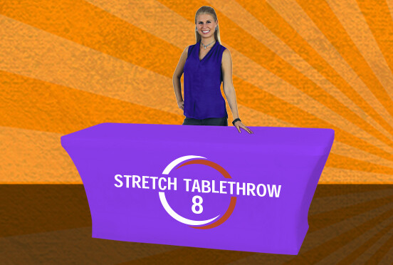 Stretch Table Throw Polyester