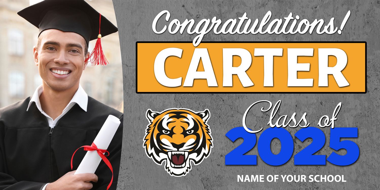 Vinyl Graduation Banner