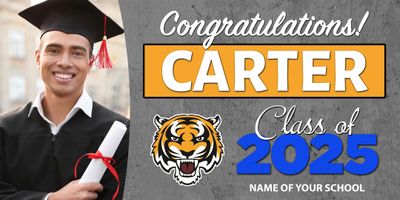 Vinyl Graduation Banner