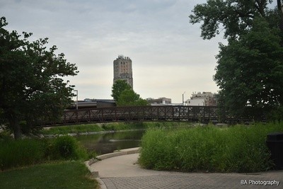 Tower Behind The Bridge