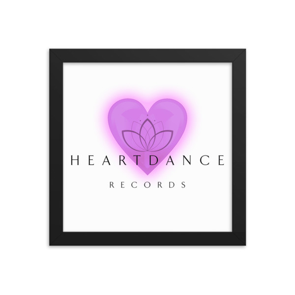 Framed photo paper poster