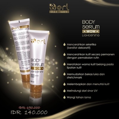 B Erl Body Serum Wow Lightening