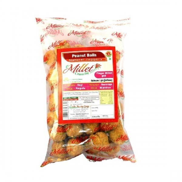 Finger Millet Sweet Pops-Peanut Balls 55g