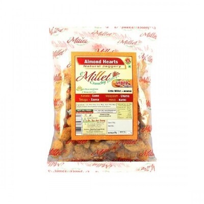 Little Millet Sweet Pops - Almond Hearts 55g