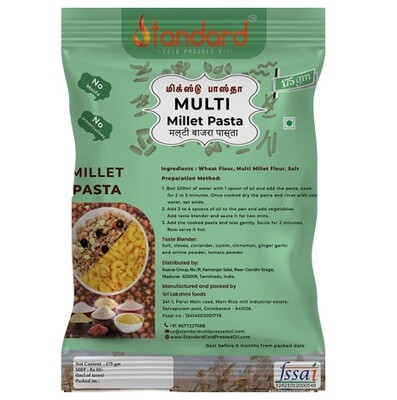 Multi Millet Pasta | Mixed Millet Pasta |Mixed Dhaniyam Pasta -175 gm