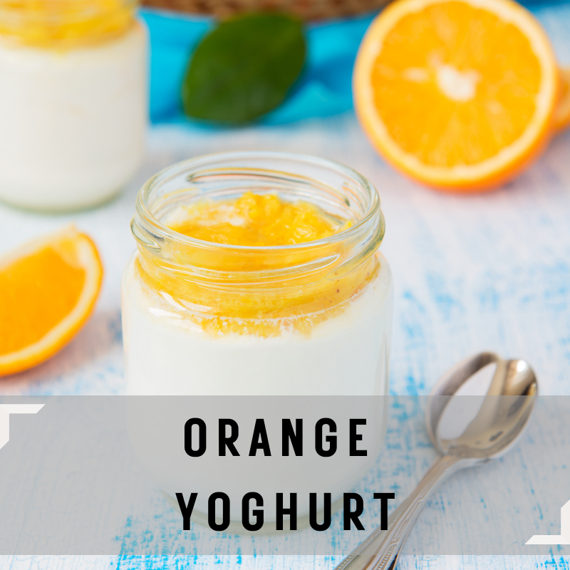 Orange Frozen Yoghurt 1L
