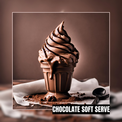 Econo Chocolate Soft Serve 5L (Liquid)