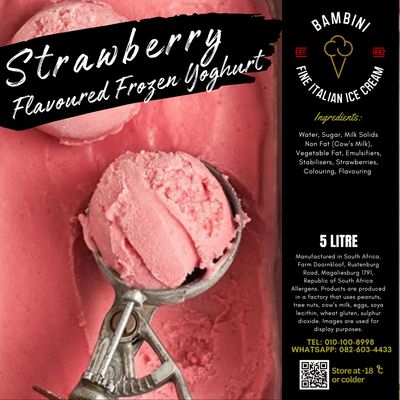 Frozen Yoghurts - 5L