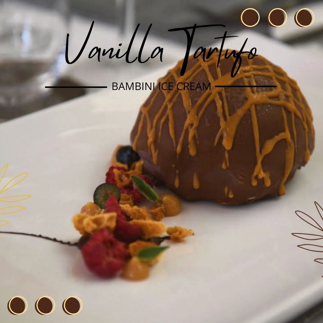 Vanilla Tartufo *Box of 4