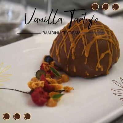 Vanilla Tartufo *Box of 4