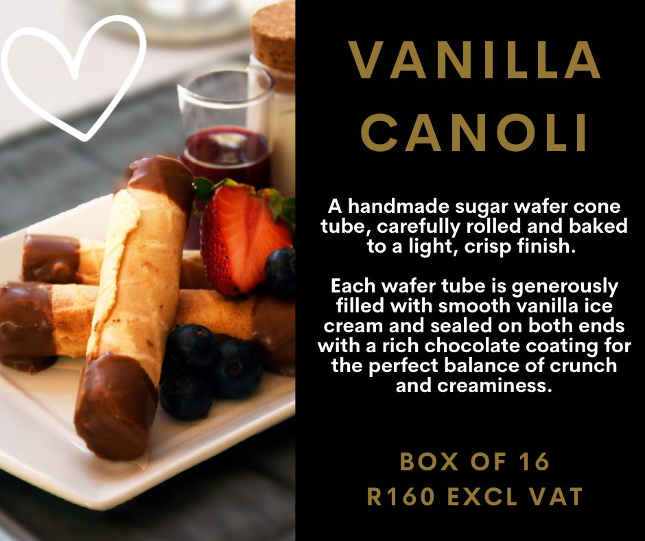 Canoli - Vanilla *Box Of 16