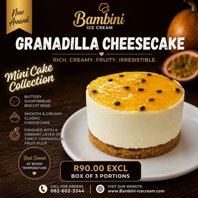 Granadilla Cheesecake