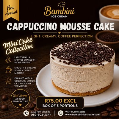 Cappuccino Mousse Cake