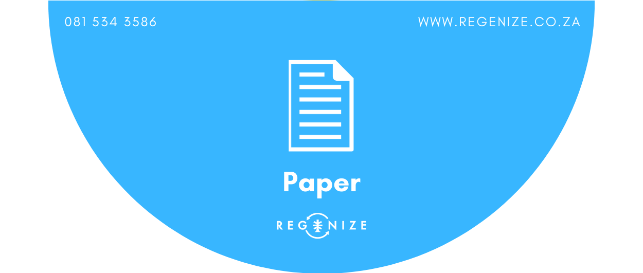 Recycling Bin Sticker - Paper