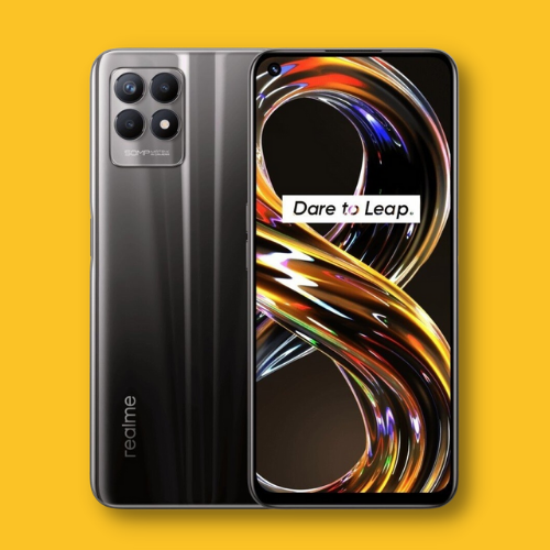 Смартфон Realme 8i 4/128 Black + стекло