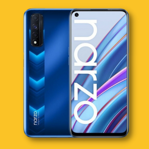 Смартфон Realme Narzo 30 6/128 Blue + стекло