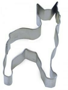 Boxer / Terrier Dog Cookie Cutter  4"