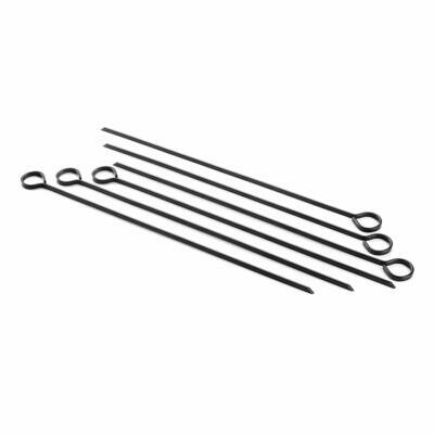 Outset™ Black Stainless Steel Non-Stick Skewers Set