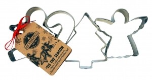 4-Piece Connected Christmas Cookie Cutter