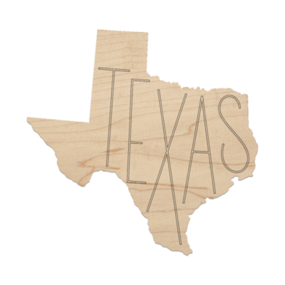 Zootility™ Texas Cut-Out Coaster Set