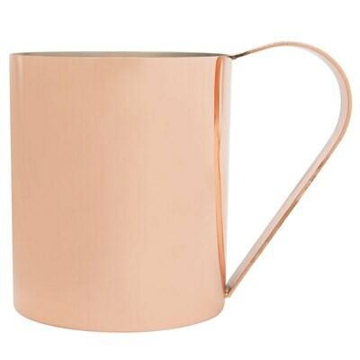 14 oz. Straight Sided Copper Moscow Mule Mug