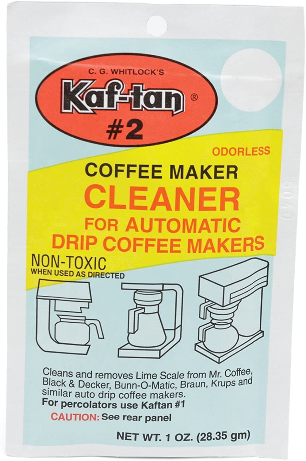 Kaf-Tan™ #2 Coffee Maker Cleaner & Descaler