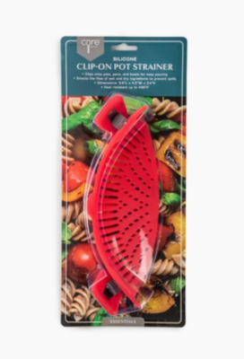 Core® Kitchen Silicone Clip-On Pot Strainer