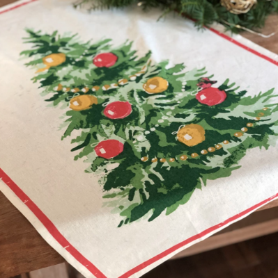 Mahogany® Christmas Tree Flour Sack Towel