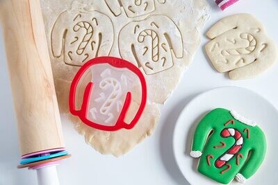 Bakelicious® Ugly Christmas Sweater Cookie Stamp