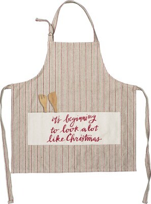 "It's Beginning To Look A Lot Like Christmas" Kitchen Apron