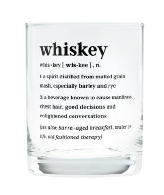 About Face Designs™ Whiskey Rocks Glass