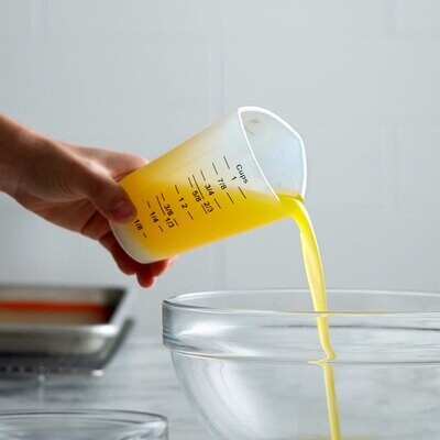 Tablecraft® 3-Sided Silicone Measuring Cup