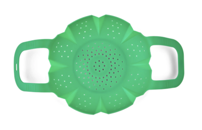 Cuisipro® Green Silicone Cooking Steamer