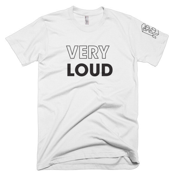 Very LOUD - BLACK Graphic T-Shirt