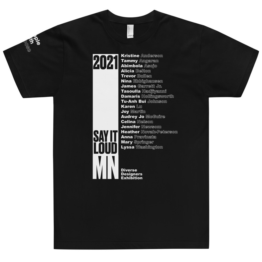 SAY IT LOUD - Minnesota Winner WHITE Logo T-Shirt