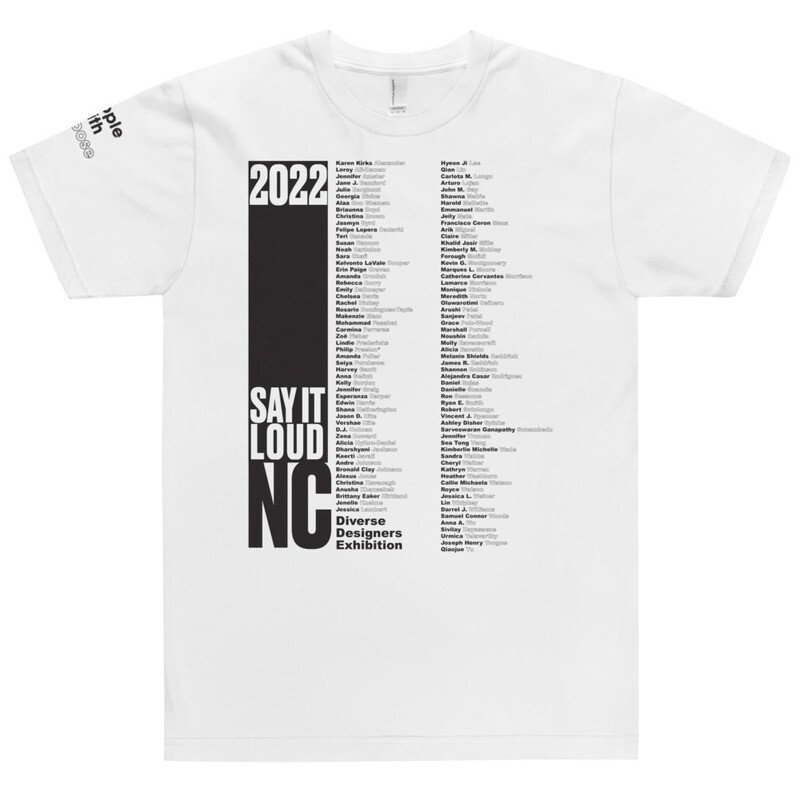 SAY IT LOUD - North Carolina Winner BLACK Logo T-Shirt