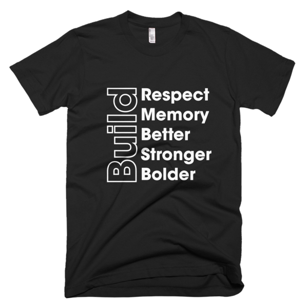 BUILD - WHITE Graphic T-Shirt