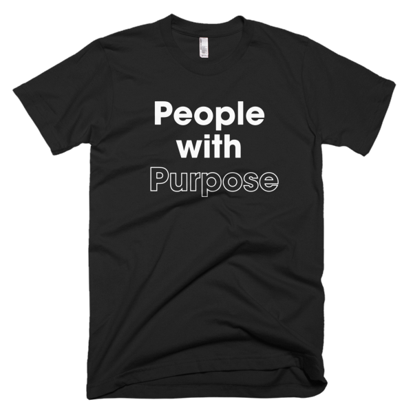 People with Purpose - WHITE Graphics T-Shirt