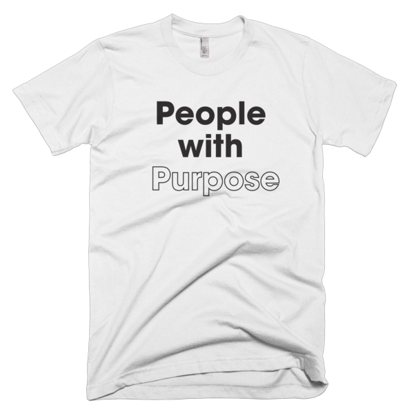 People with Purpose - BLACK Graphics T-Shirt
