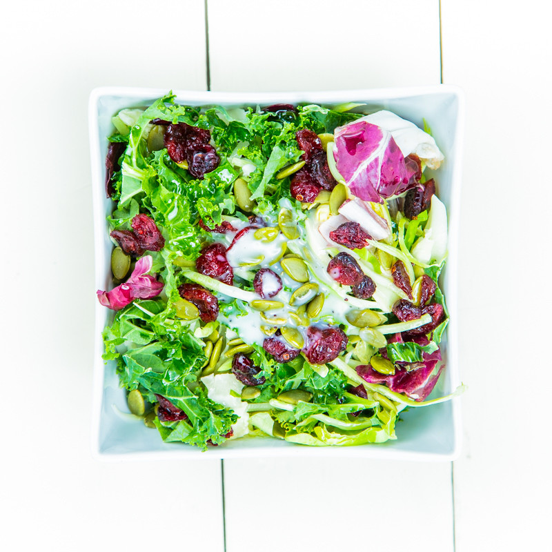 Super Kale Berry Salad
