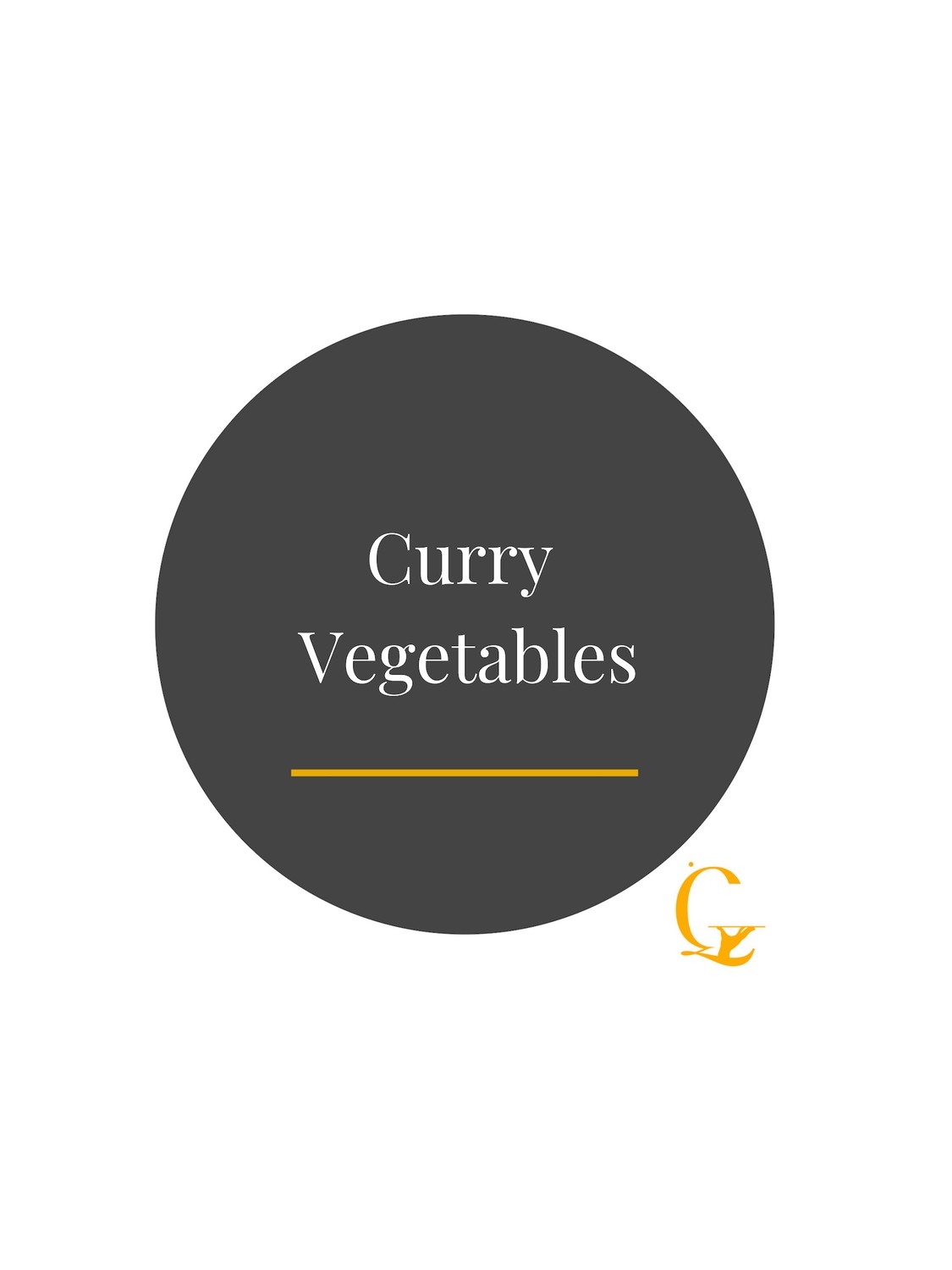 Curry Vegetables white rice