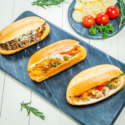 Assorted Hot Sandwiches