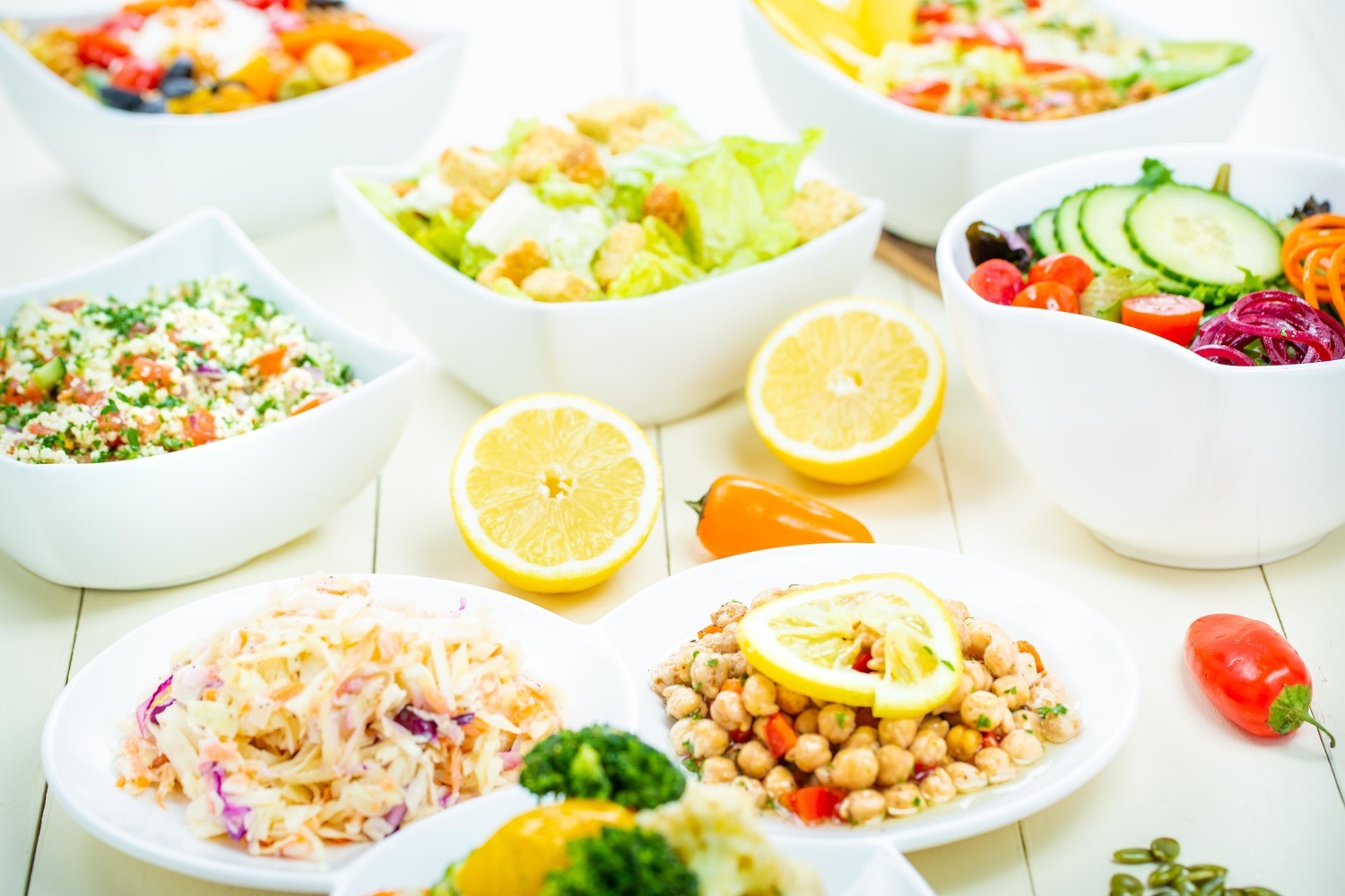 Chickpea Mixed Salad