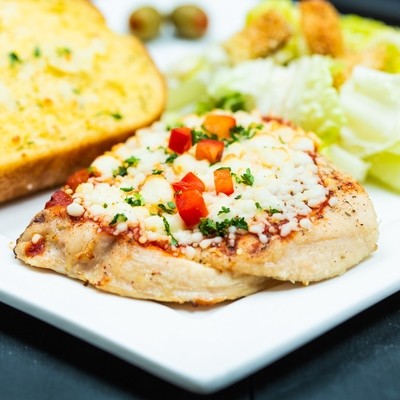 Chicken Parmigiana with Pasta
