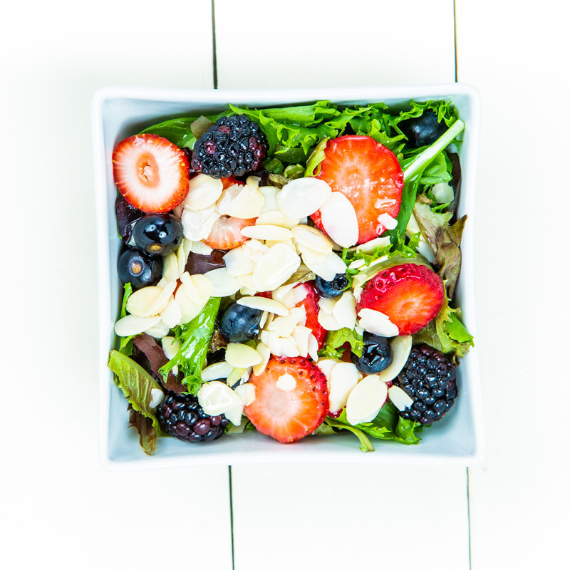 Strawberry Mixed Green Salad