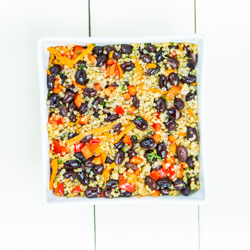 Black Bean Quinoa Salad