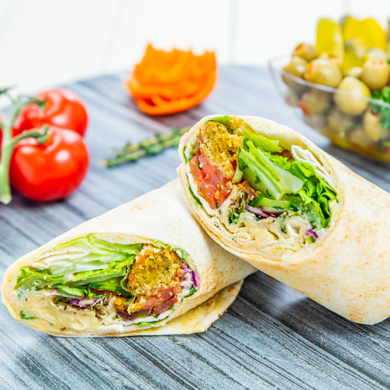 Falafels Wrap