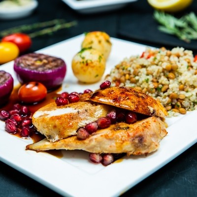 Halal Chicken Pomegranate