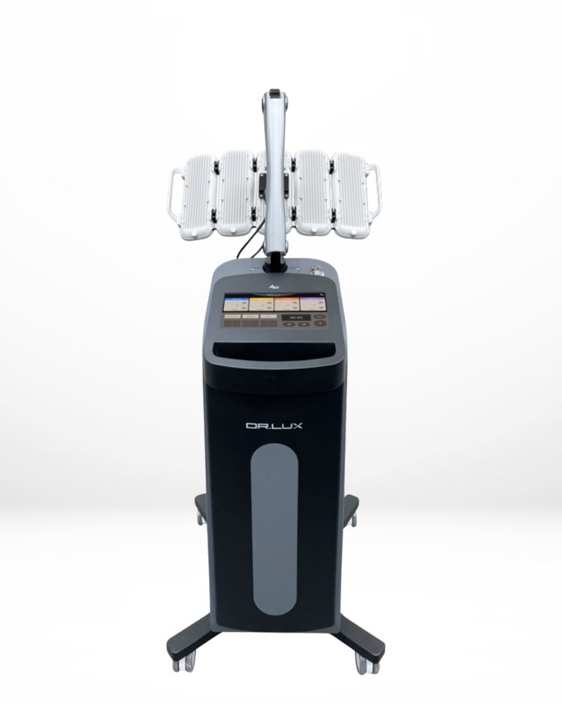 LuxLED – système professionnel de photobiostimulation LED avec panneaux lumineux articulés