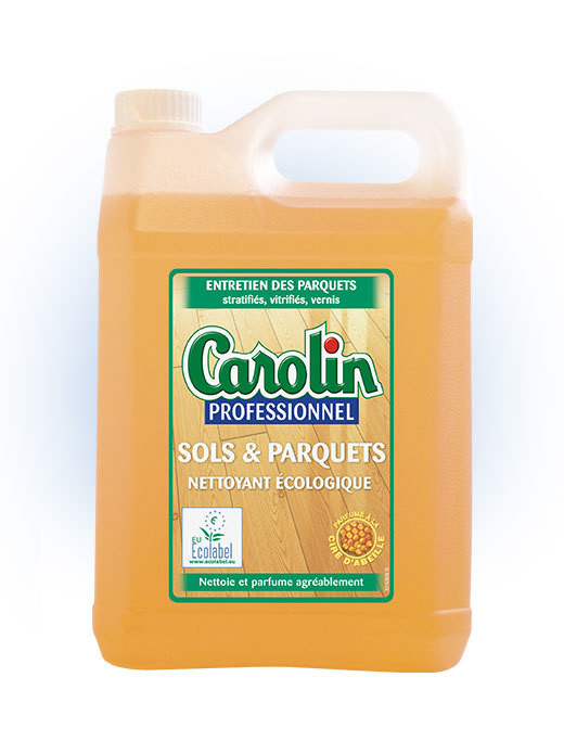 CAROLIN nettoyage sols et parquets - Ecolabel - 5L